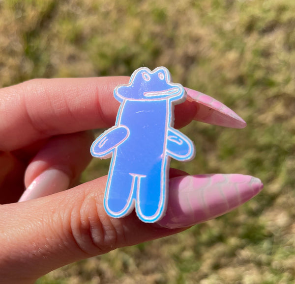 Bubble Buddy with Hat Pin