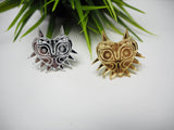 Majora's Mask Pin - Silver or Gold | Mirrored Acrylic
