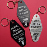 Hotel Bella Muerte My Chemical Romance Inspired Keychain - Lots of Color Options!