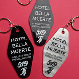 Hotel Bella Muerte My Chemical Romance Inspired Keychain - Lots of Color Options!