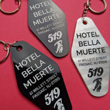 Hotel Bella Muerte My Chemical Romance Inspired Keychain - Lots of Color Options!