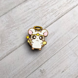 Harmony Hand Painted Wood Pin