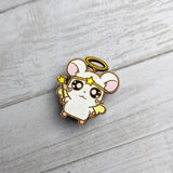 Harmony Hand Painted Wood Pin