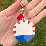 Pep But Keychain or Bag Charm