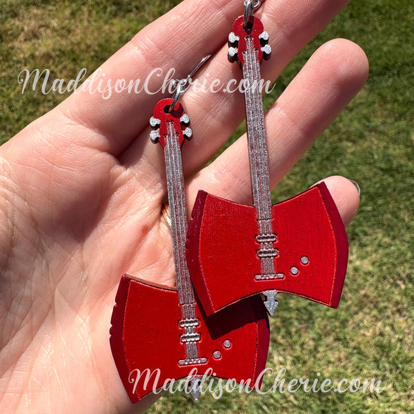 Marceline's Axe Bass - Earrings