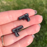 Little Gun Stud Earrings