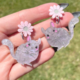 Chinchilla Earrings