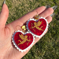 Cupid Heart Earrings