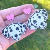 Dalmatian Earrings