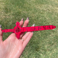 Demon Blood Sw0rd - Acrylic Hair Stick