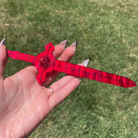 Demon Blood Sw0rd - Acrylic Hair Stick