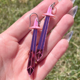 Fionna's Pink Sword- Earrings