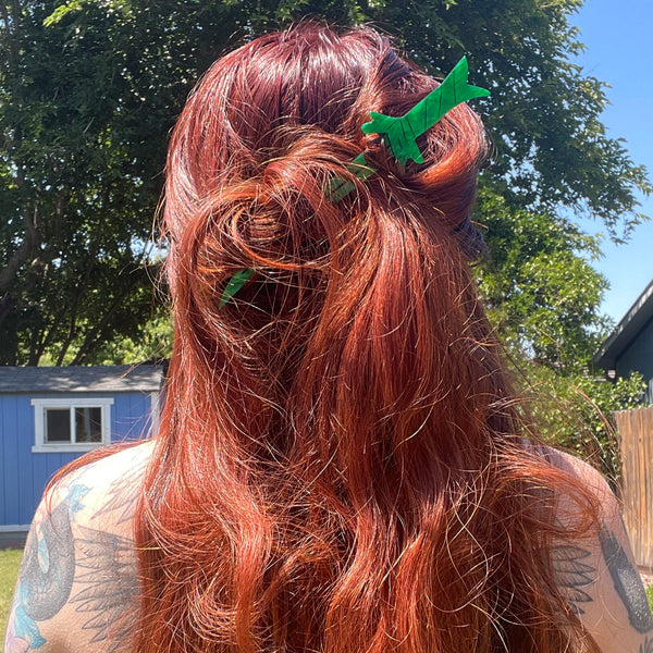 Grass Sw0rd - Acrylic Hair Stick