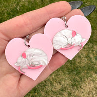 Rat Love Earrings