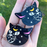 Sassy Space Cat - Earrings