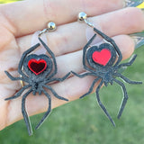 Smaller Spider Earrings