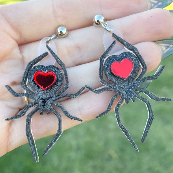 Smaller Spider Earrings