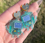 Glitter BMO Earrings