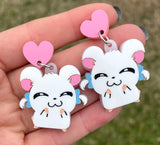 Bijou Hamster Earrings