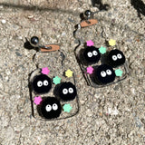 Bottled Soot Sprite Earrings