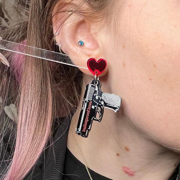 Bulletproof Love Earrings