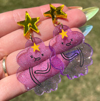 Glitter LSP - Stud Dangles