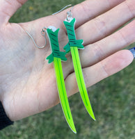 Grass Sword Earrings