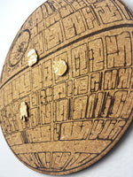 Star Wars Deathstar Cork Board- 2 Sizes!