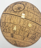 Star Wars Deathstar Cork Board- 2 Sizes!