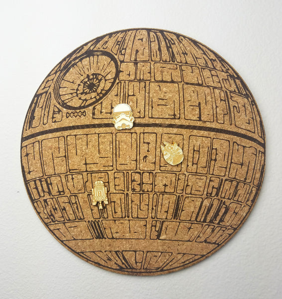 Star Wars Deathstar Cork Board- 2 Sizes!