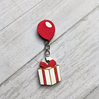 Flying Present Pin