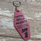 Hotel Bella Muerte My Chemical Romance Inspired Keychain - Lots of Color Options!