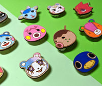 CUSTOM ANY VILLAGER - Pin, Necklace or Earrings
