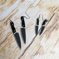 Knife Dangle Earrings - 2 sizes!