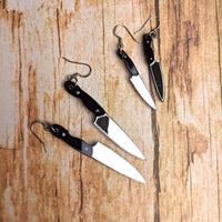 Knife Dangle Earrings - 2 sizes!