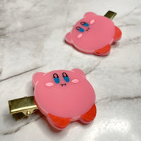 Pink Round Boi Hair Clips