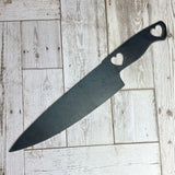 Metal Wall Hanging - Heart Knife