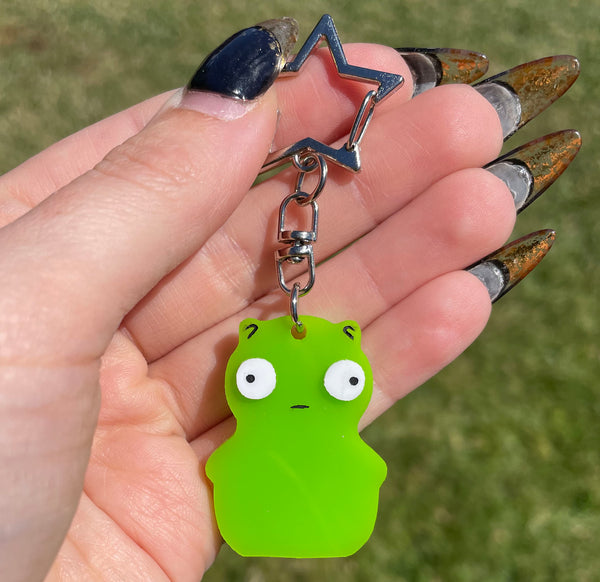 Green Toy Keychain