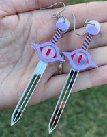 Night Sword Earrings