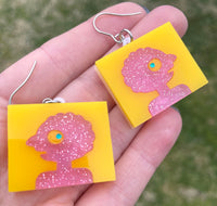 Prismo Square Earrings