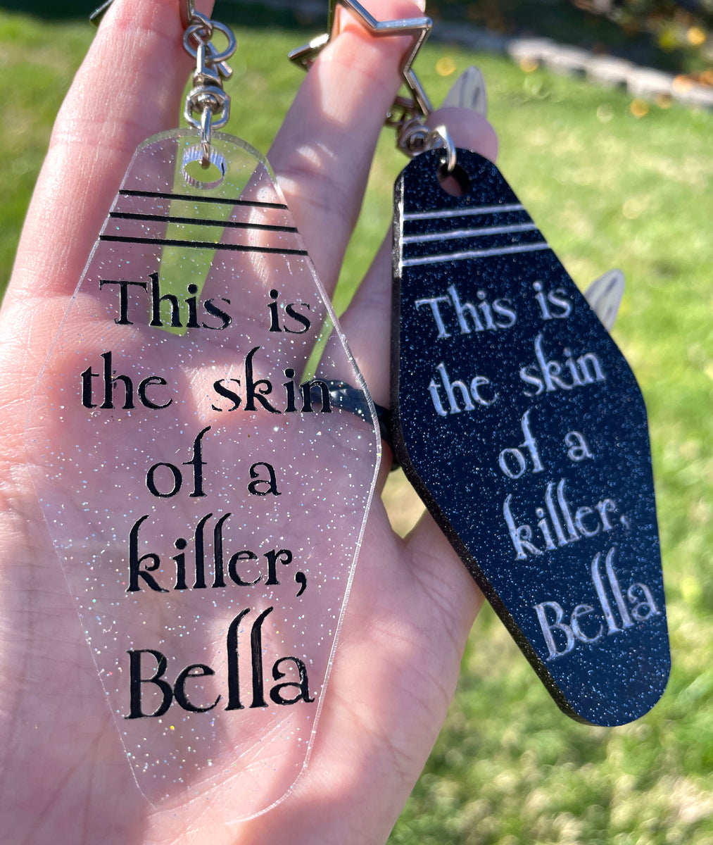 Skin of a Killer - Hotel Keychain – Maddison Cherie