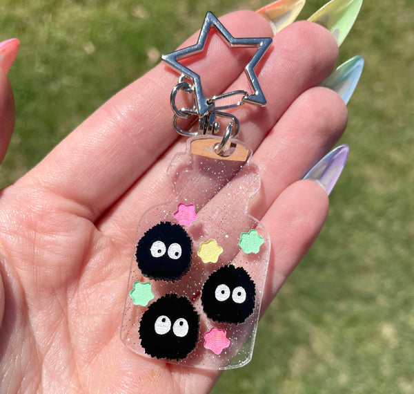 Bottled Soots Keychain