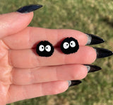 Soot Sprite Stud Earrings - 3 sizes!