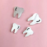 Teeth Stud Earrings -  2 sizes!