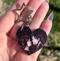 Three Cheers for Sweet Revenge - Heart Shaped Keychain