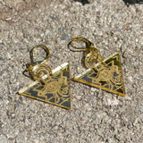 Millennium Puzzle Earrings